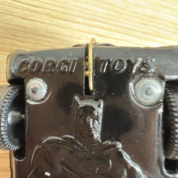 Corgi Toys #267 Batmobile w/ Batman Figure Car Toy Diecast Britain 60s Vintage - Picture 11 of 11